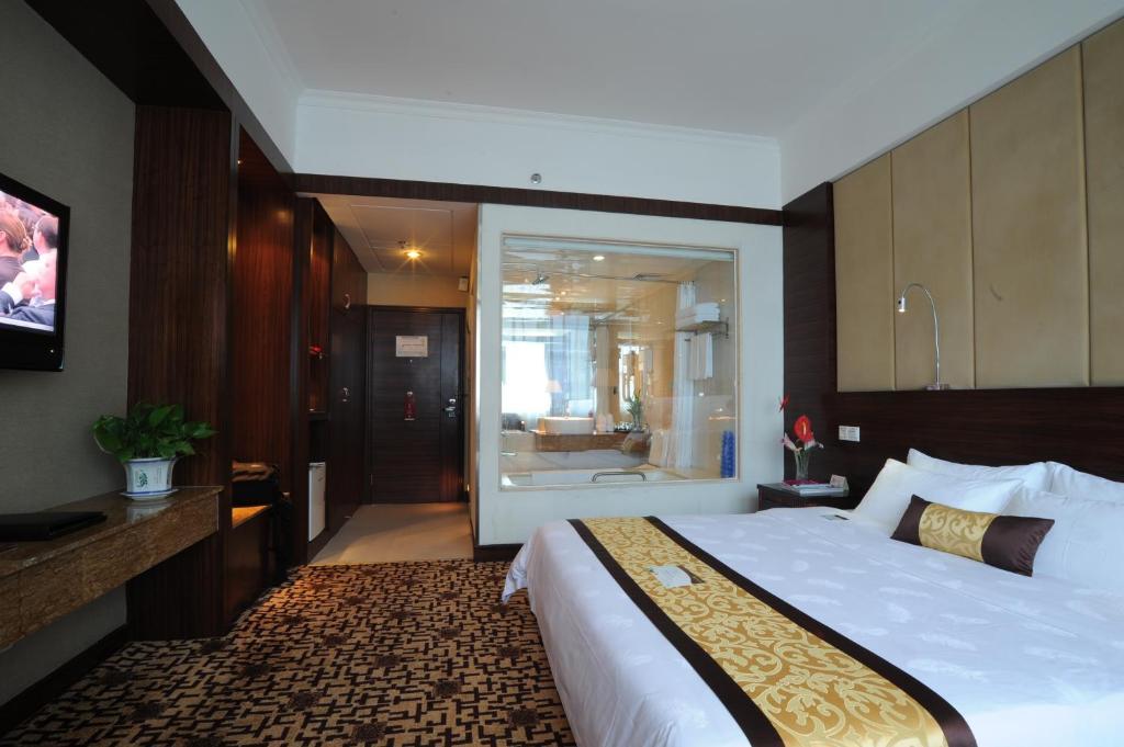 Wa King Town Hotel Kanton Zimmer foto