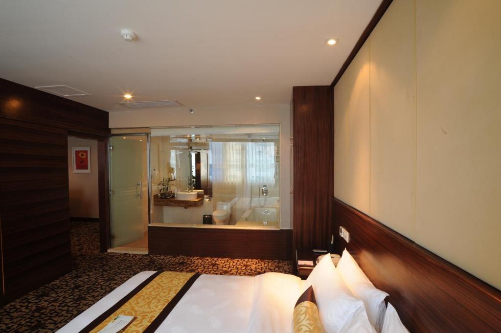 Wa King Town Hotel Kanton Zimmer foto